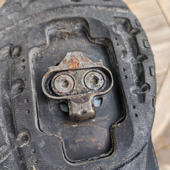 2 For $50! Diadora cycling shoes w cleats mens 8.5 - Picture 12 of 13